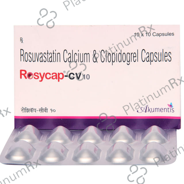 Rosycap CV 10/75mg Capsule 10s