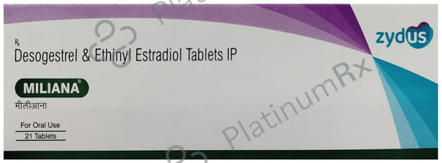 Miliana 0.15/0.035mg Tablet 21s
