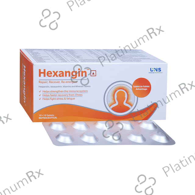 Hexangin Tablet 10s