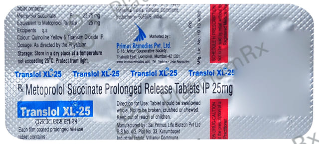 Translol 25mg Tablet XL 10s