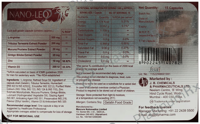 Nano Leo Capsule 15s