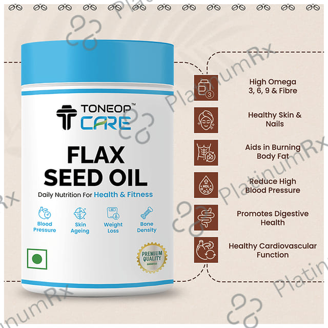 ToneOp Care Flax Seed Oil Capsule 60s