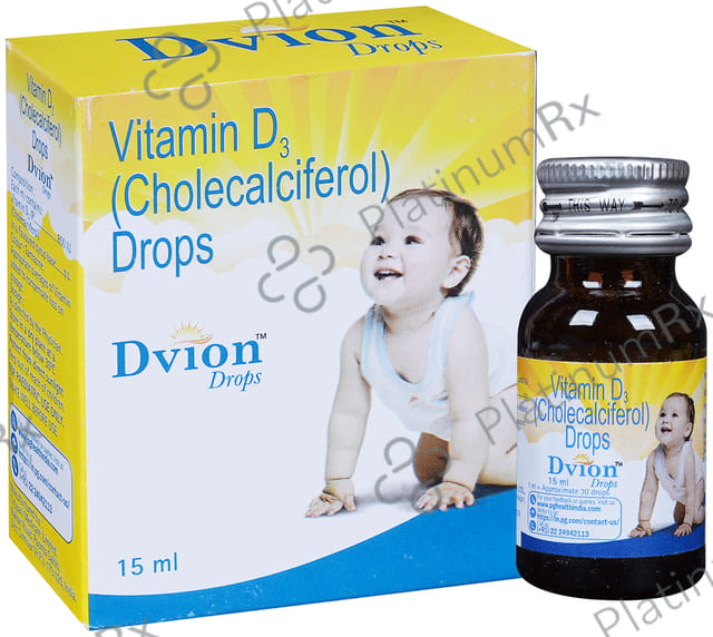 Dvion 800IU Drops 15ml