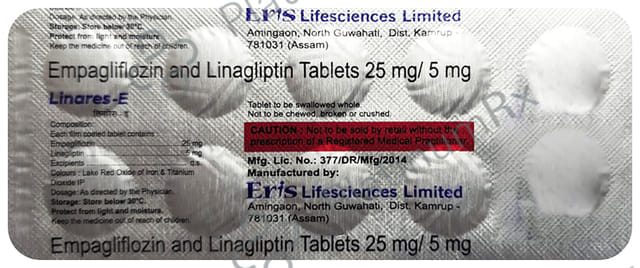 Linares E 25/5mg Tablet 10s