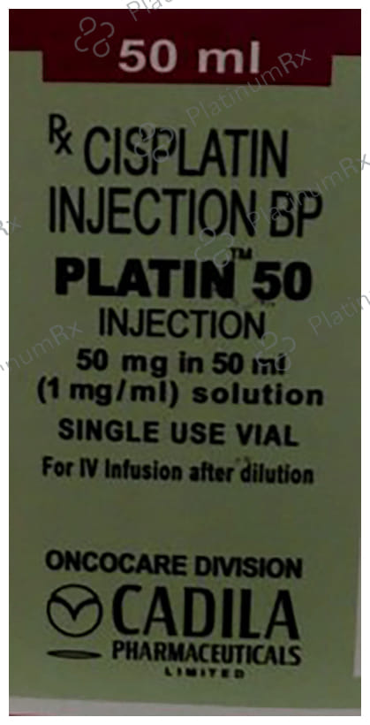 Platin 50mg Infusion