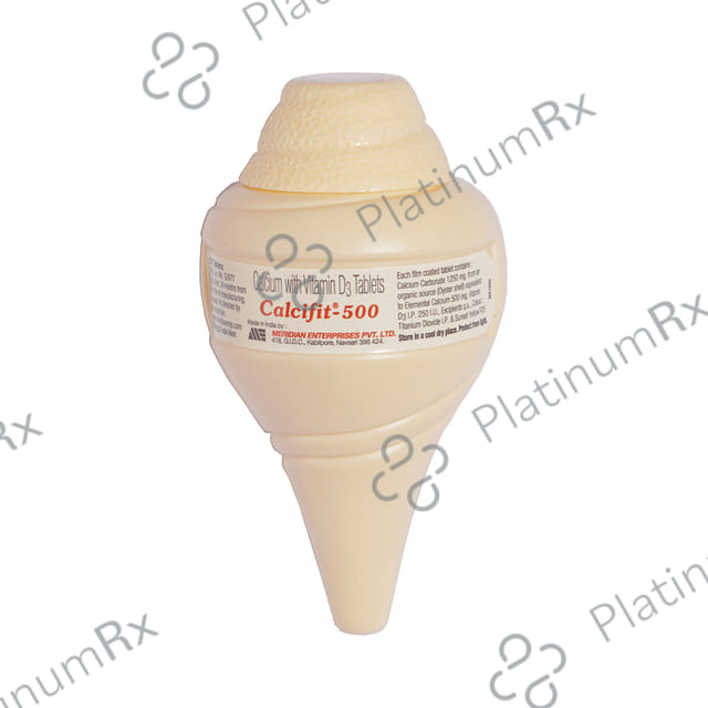 Calcifit 500mg Tablet 30s