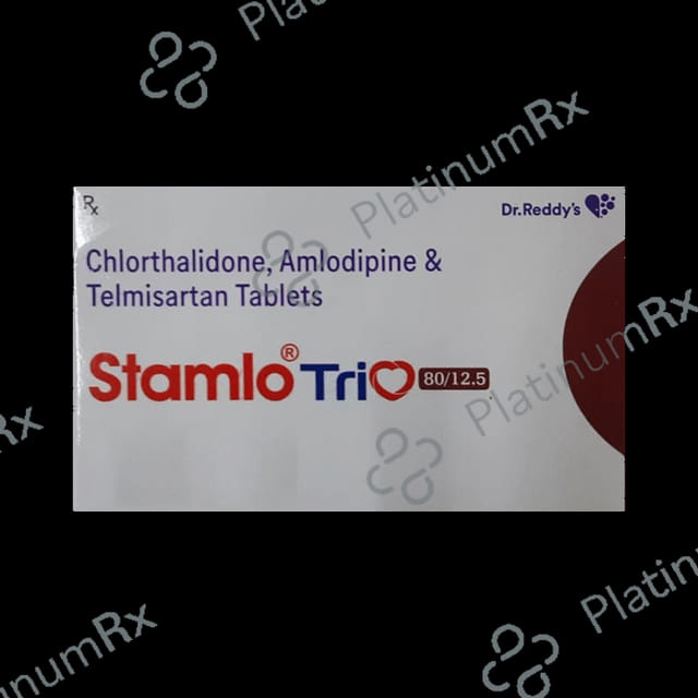 Stamlo Trio 80/12.5 Tablet 15s