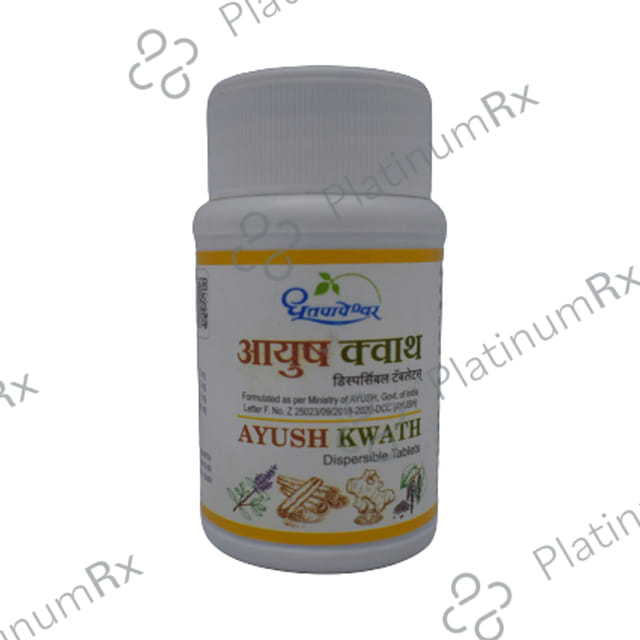 Dhootapapeshwar Ayush Kwath Dispersible Tablet