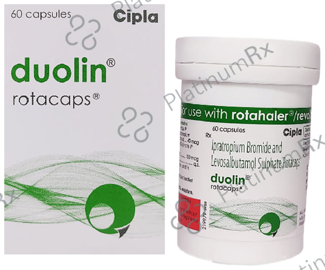 Duolin 100mcg/40mcg Rotacap 60s