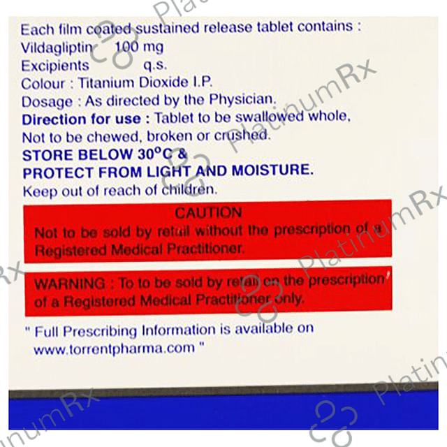 Torglip OD 100mg Tablet SR 10s