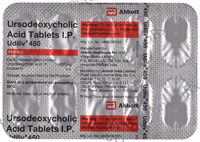 Udiliv 450mg Tablet 10s