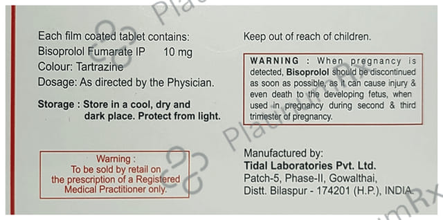 Bisoron 10mg Tablet 10s
