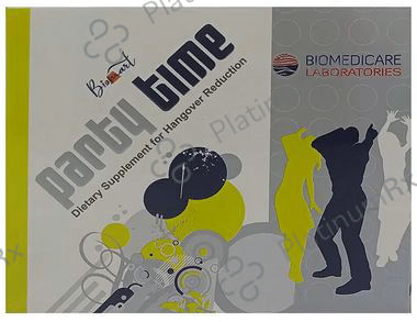 Biomart Party Time Capsule (10 Each) 3 Strip