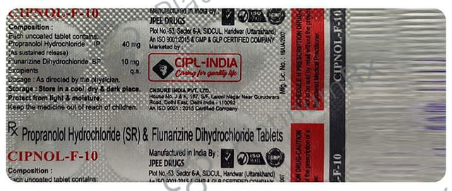 Cipnol-F 10 Tablet SR
