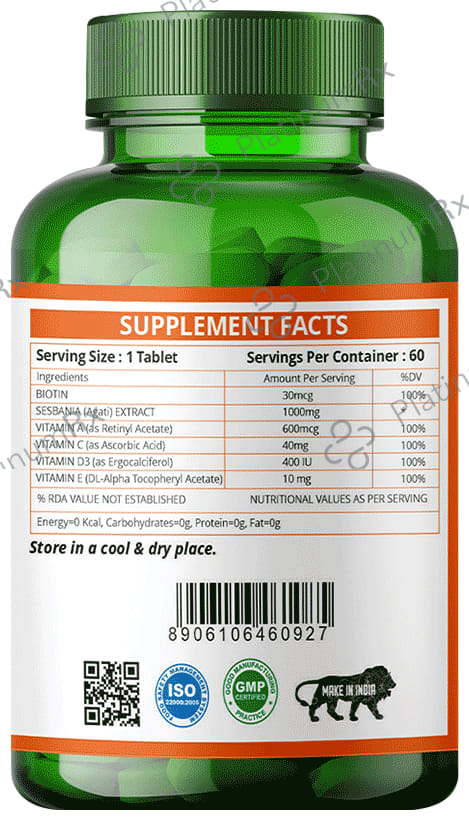 Divya Himalayan Premium Biotin Capsule 60s