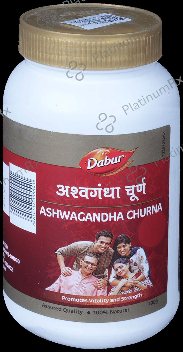 Dabur Ashwagandha Churna - Promotes Vitality & Strength 100 gm