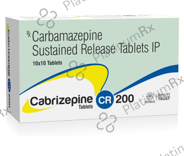 Cabrizepine CR 200mg Tablet ER 10s