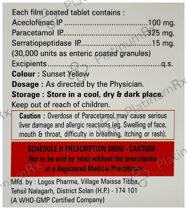 Aclocea SP Tablet 10s