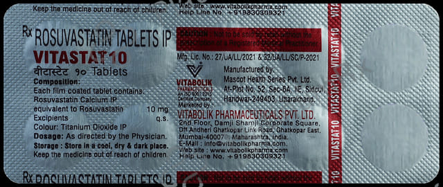 Vitastat 10mg Tablet