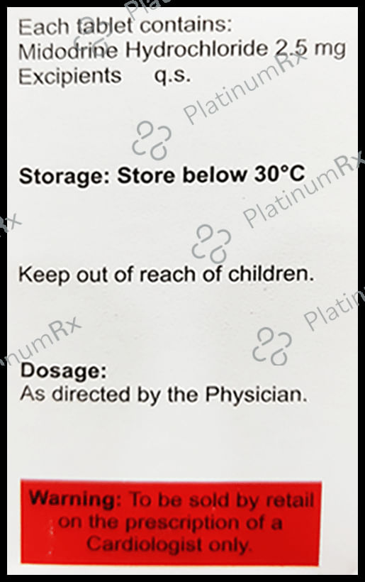 Aladrine 2.5mg Tablet 60s
