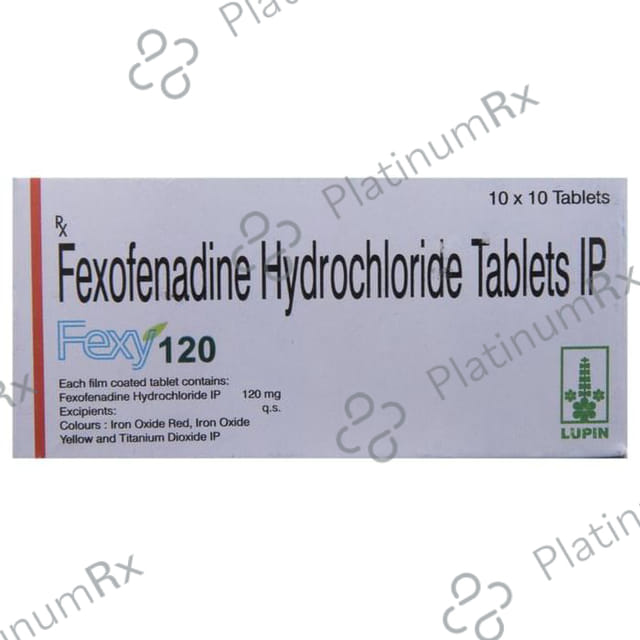Fexy 120mg Tablet 10s