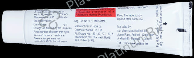 Fungicros 0.25% Cream 50gm