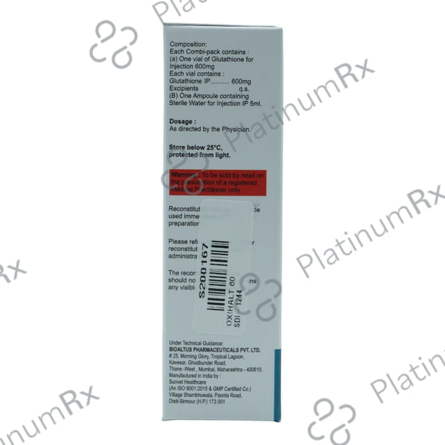 Oxihalt 600mg Injection