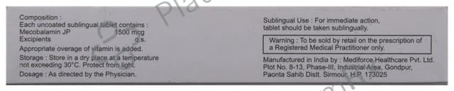 Nurokind OD 1500mcg Tablet 20s