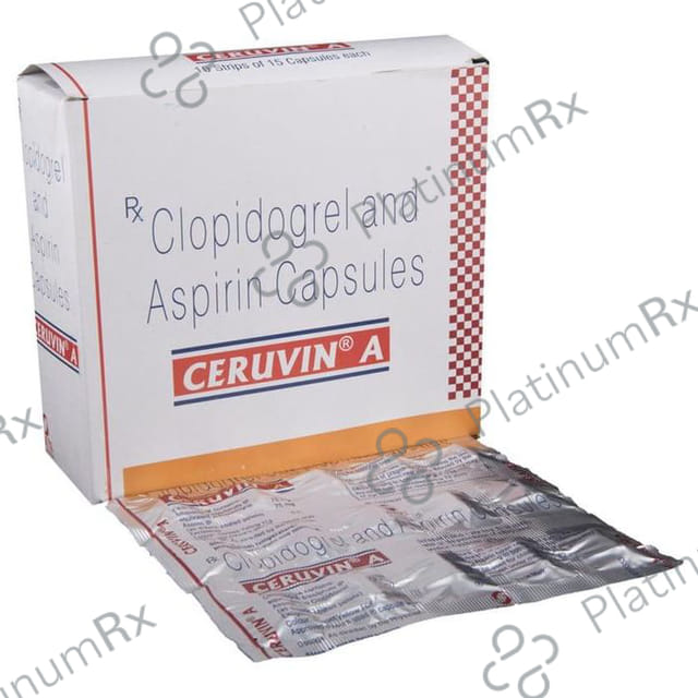 Ceruvin A 75/75mg Capsule 10s