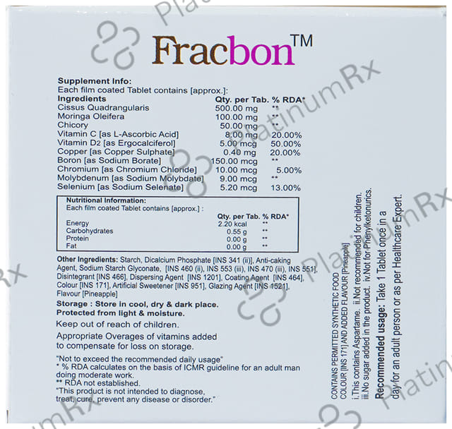 Fracbon Tablet 10s