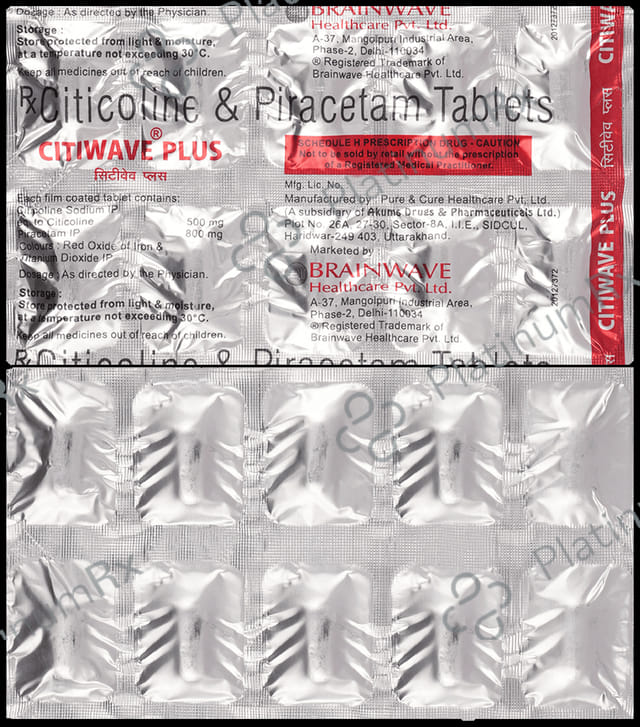 Citiwave Plus 500mg/800mg Tablet