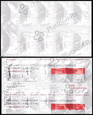 Tamgress D 0.5/0.4mg Capsule PR 10s