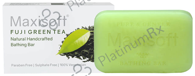 Maxisoft Fuji Green Tea Bathing Bar (75gm Each) 6 units