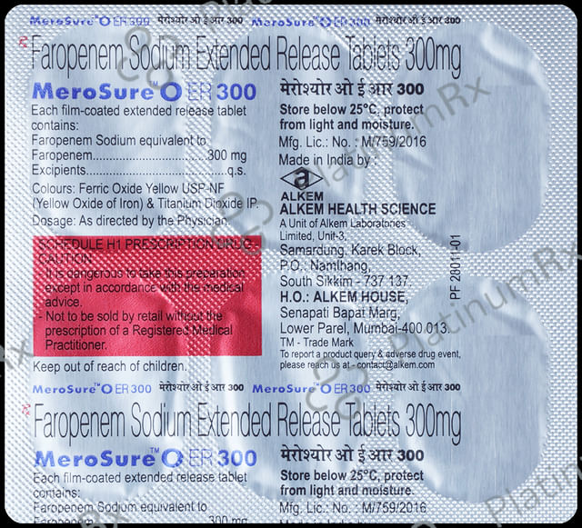 Merosure O ER 300 Tablet 6 tablets