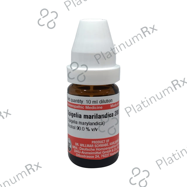 Dr Willmar Schwabe Germany Spigelia Marilandica Dilution 200