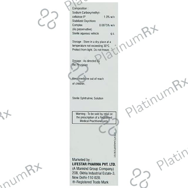 Lubistar-CMC 1% Eye Drop