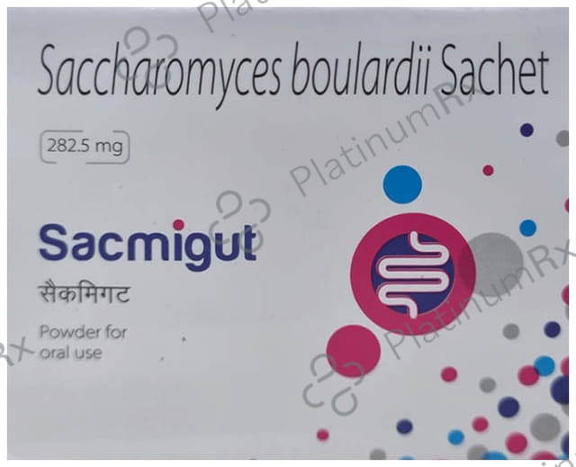 Sacmigut 250mg Sachet 1gm