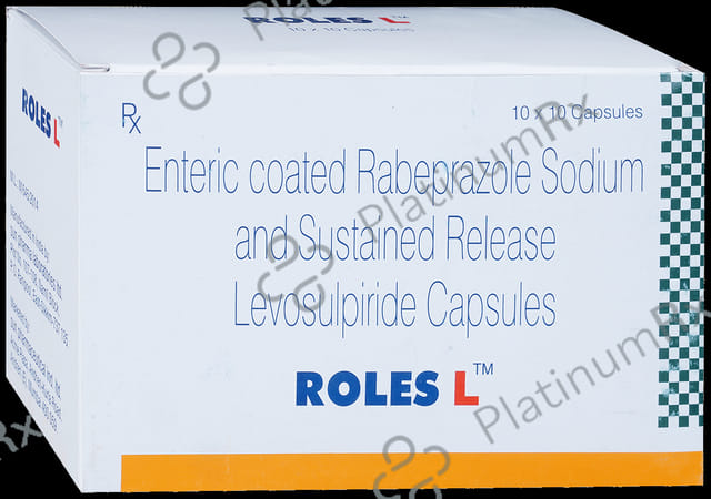 Roles L 75/20mg Capsule 10s