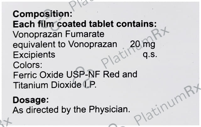 Monovono 20mg Tablet 10s