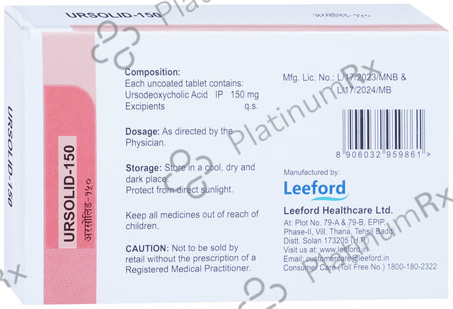 Ursolid 150mg Tablet 10s