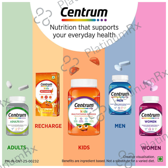 Centrum Kids Supports Multivitamin Gummy 30s