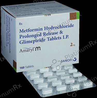 Amaryl M 2/500mg Tablet PR 20s