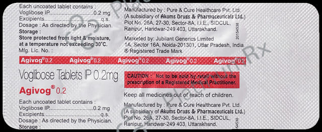Agivog 0.2mg Tablet 10s