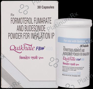 Quikhale FB 400/6mcg Capsule 30s