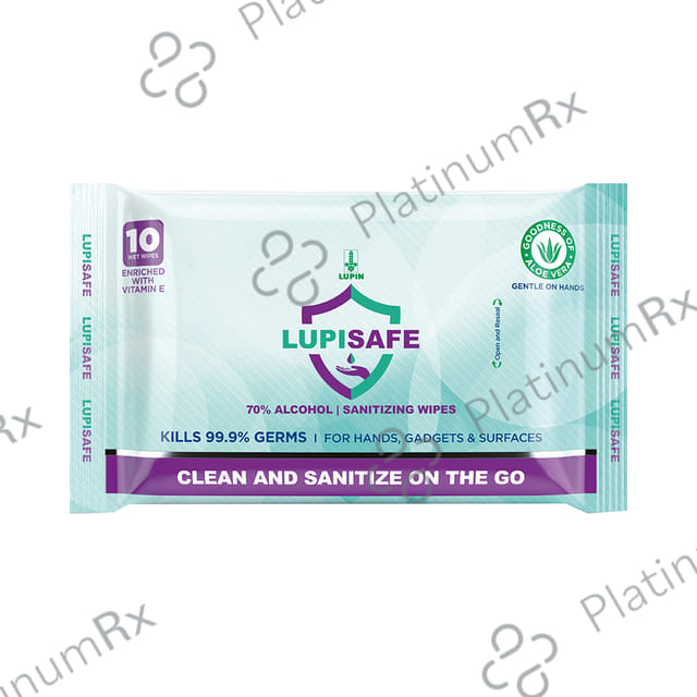 Lupin Lupisafe Sanitizing Wipes 60 wipes
