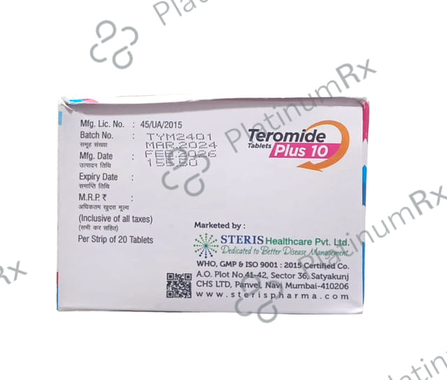 Teromide Plus 10/50mg Tablet 20s