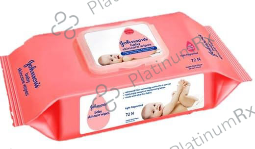 Johnson's Baby Skincare Alcohol & Soap Free Wipes 72s