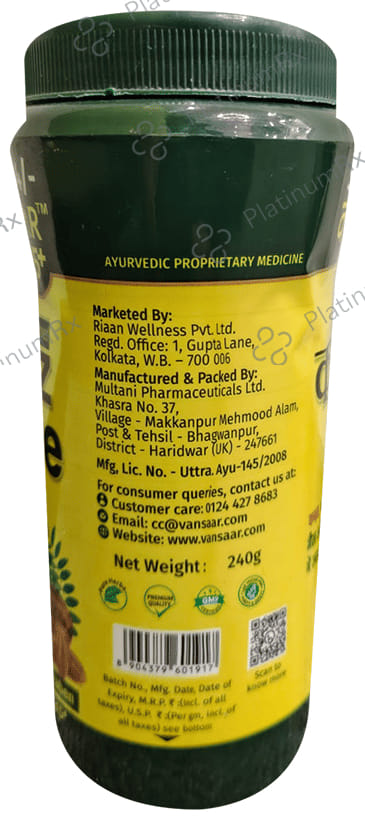 Vansaar KabzCare Granules -Quick Relief from Constipation,Gas&Acidity 240 gm