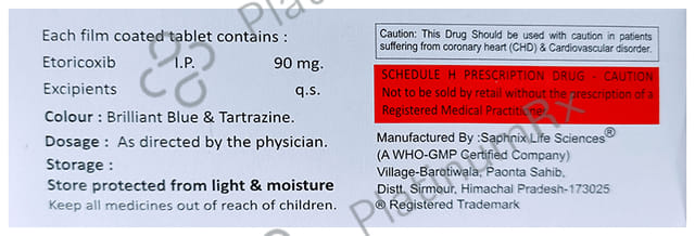 Coxglen 90mg Tablet 10s