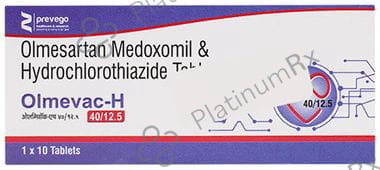 Olmevac H 40/12.5mg Tablet 10s